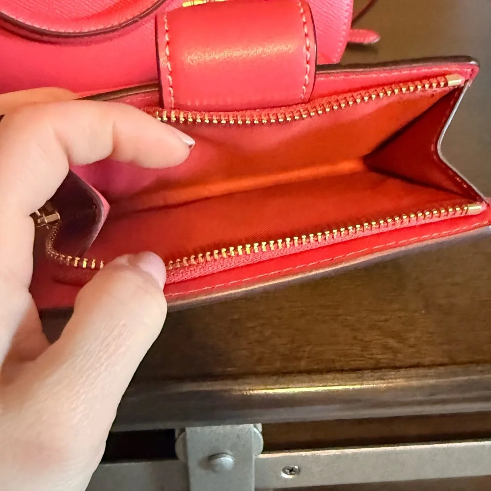 Coach Rowan Satchel with Signature Wallet; last pic best for color - Picture 12 of 14